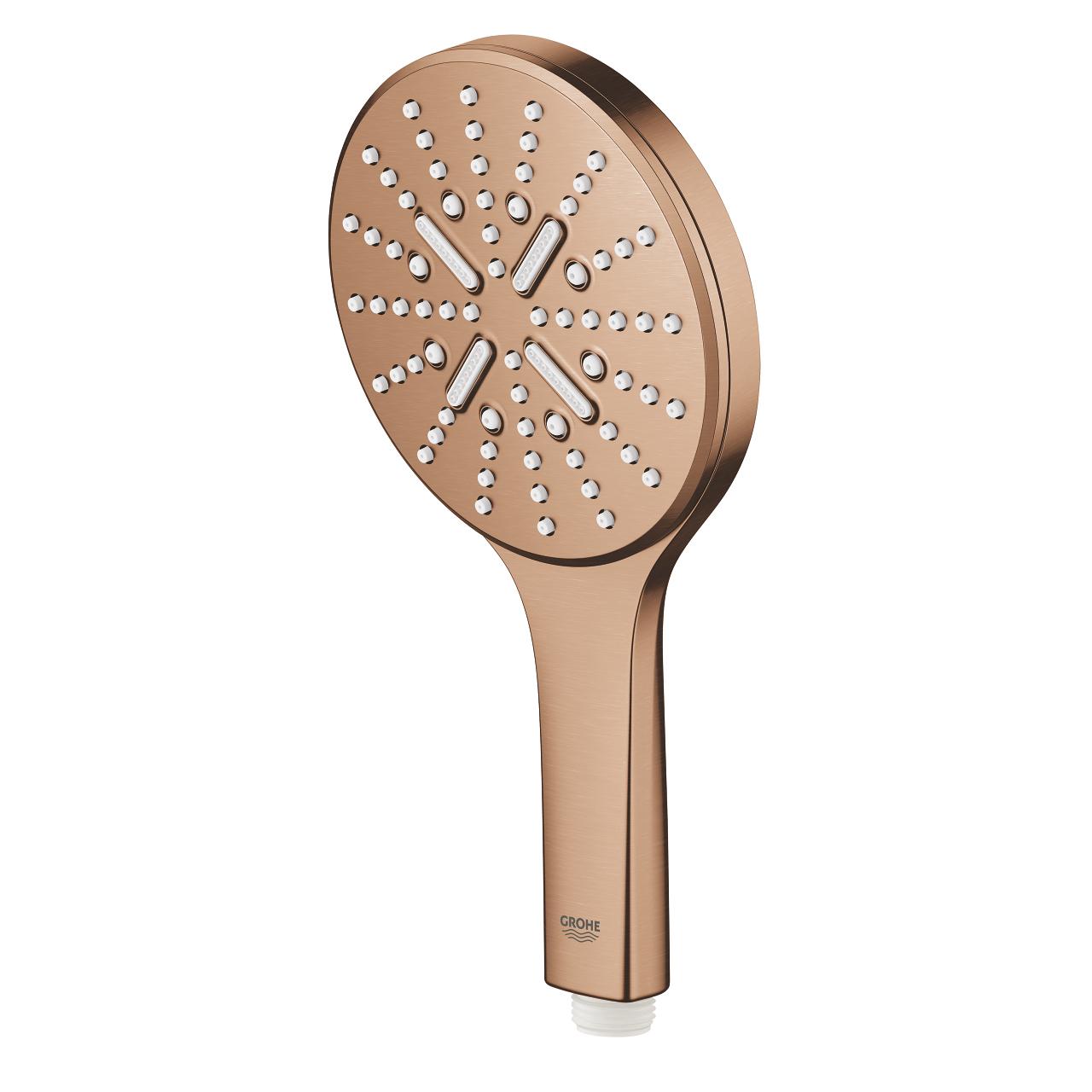 Grohe SmartActive 130 Brushed Warm Sunset ručni tuš sa 3 mlaza okrugli 26574DL0
