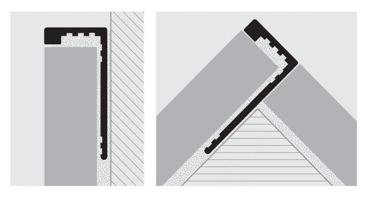 Progress Profiles Proterminal 8,0mm Matt Silver PTAA080 lajsna (profil) ugaona aluminijumska za pločice dužine 2,7m u termofoliji