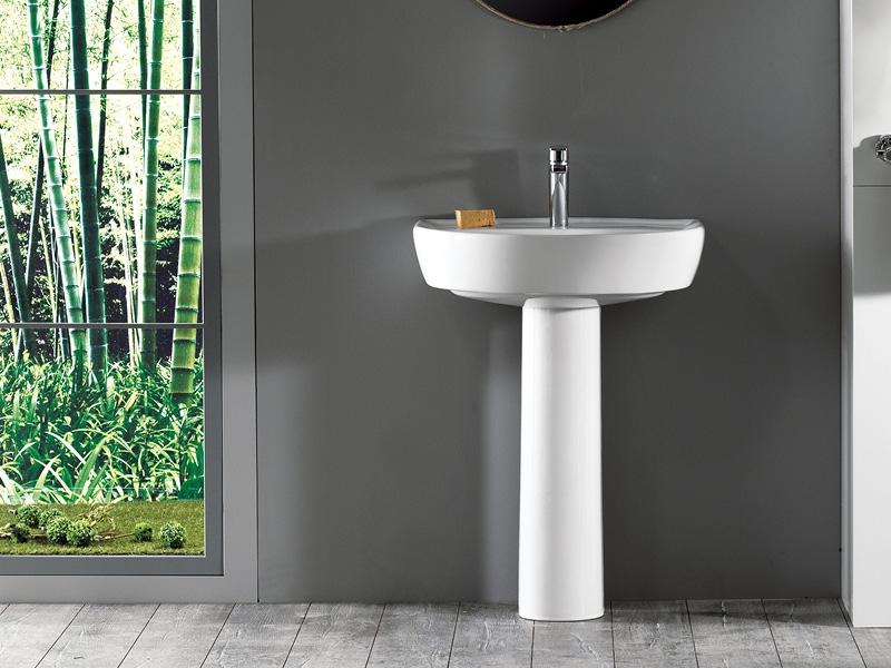 Turkuaz CeraStyle Bella White stub za umivaonik 6800