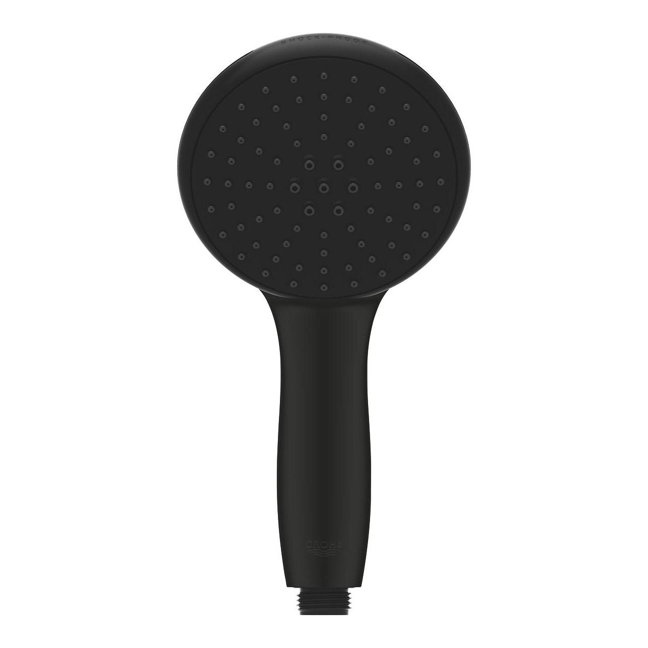 Grohe Tempesta 110 Matt Black ručni tuš sa 2 mlaza okrugli 261612433