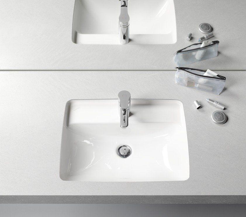 Laufen Pro S White umivaonik (lavabo) 49x36x17 podgradni četvrtasti bez rupe za bateriju 8.1196.1.000.109.1