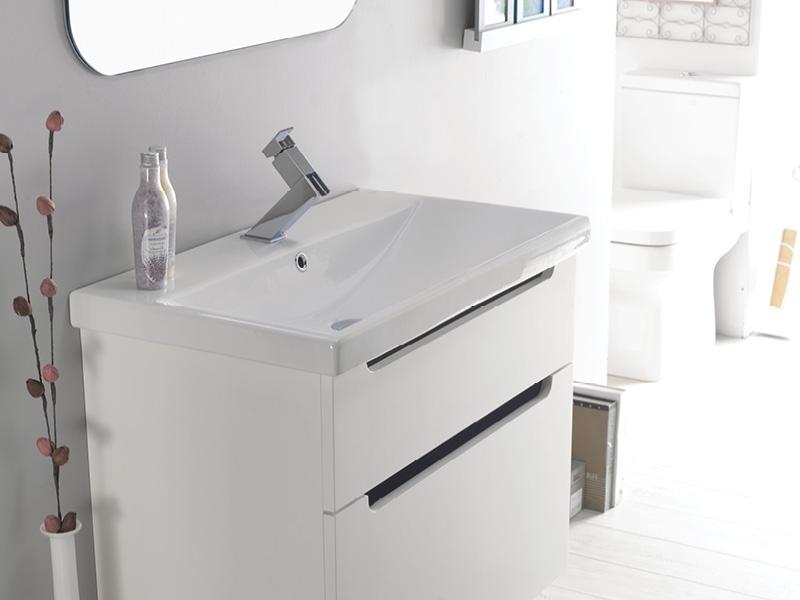 Turkuaz CeraStyle Elite White umivaonik (lavabo) 70x45x5 konzolni sa rupom za bateriju i prelivom 32100U