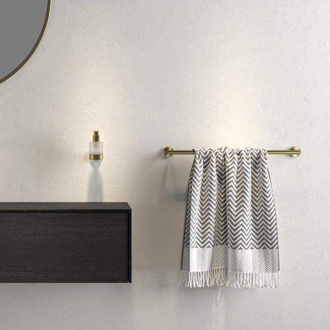 Geesa Nemox 450 Brushed Gold držač peškira 916507-07-45