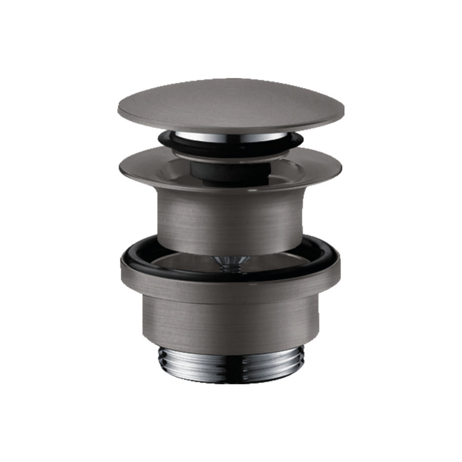 Hansgrohe Metropol 260 Brushed Black Chrome Air Power EcoSmart baterija (slavina) za umivaonik sa odlivnim ventilom sifona push-open metalnim 32512340