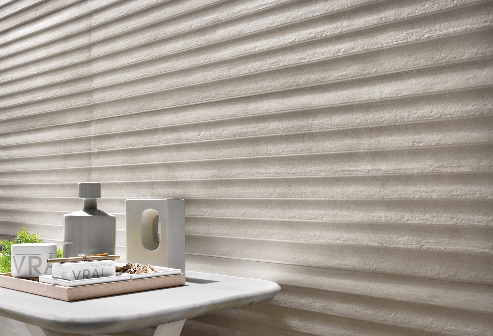 Ragno Terracruda Struttura Verso 3D Calce R6EF 40x120 8mm Naturalle/Matt Rett pločica 2.400 38.400