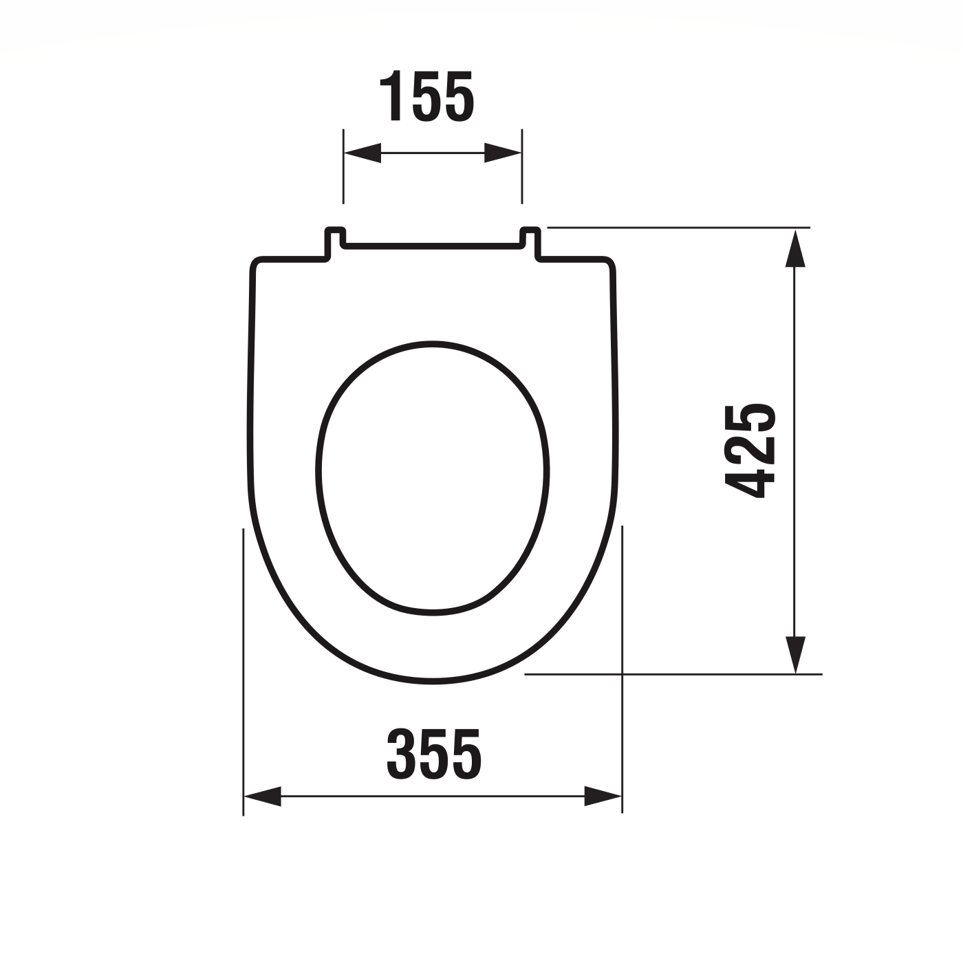 Jika Lyra Plus White daska za WC šolju sporospušajuća 8.9338.5.300.000.1 