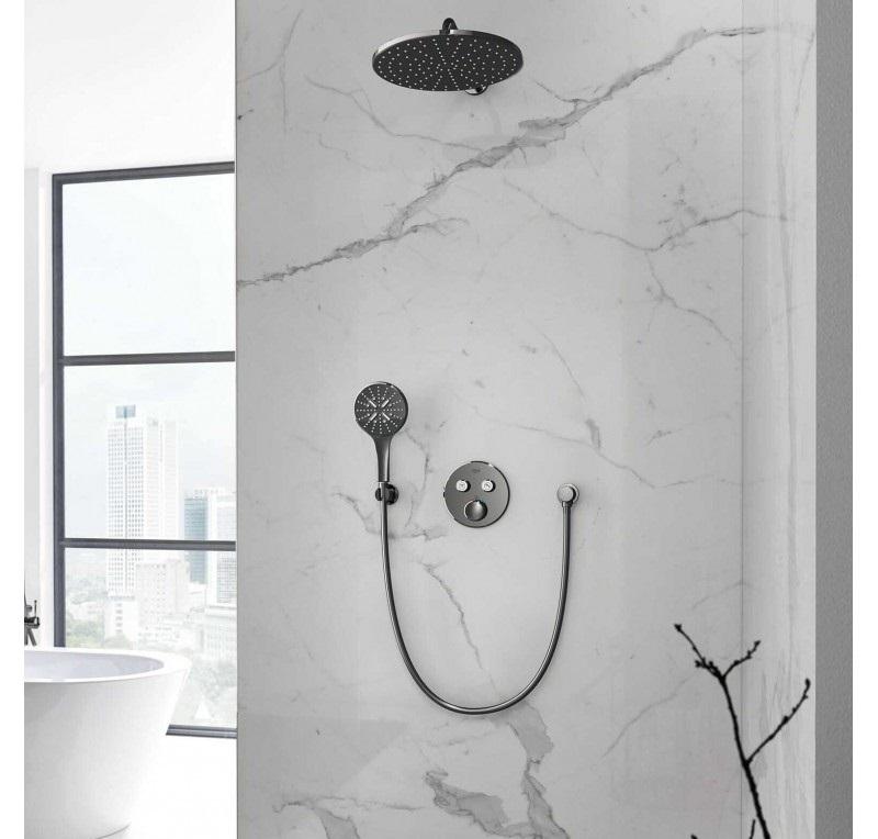 Grohe Silverflex 1750 Hard Graphite crevo za ručni tuš sa rotacijskom kupom 28388A00