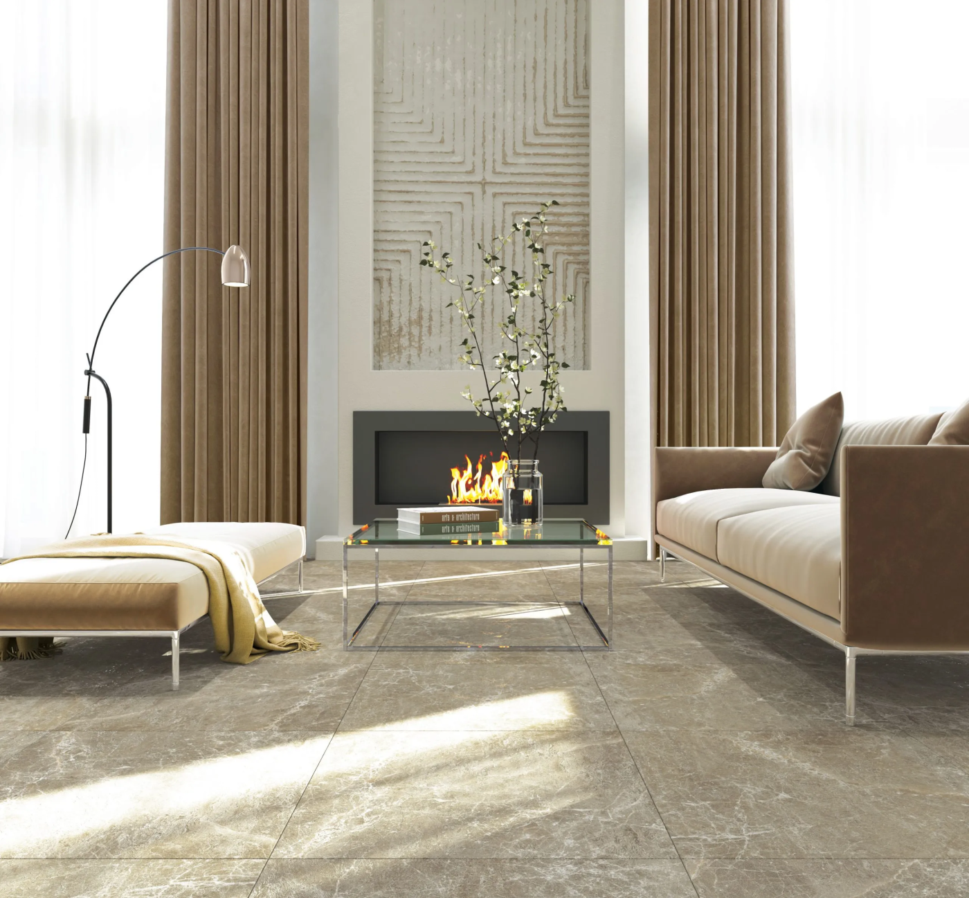 Zorka keramika Hermes Sabbia 60x60 9mm pločica podno-zidna 1.440 43.200