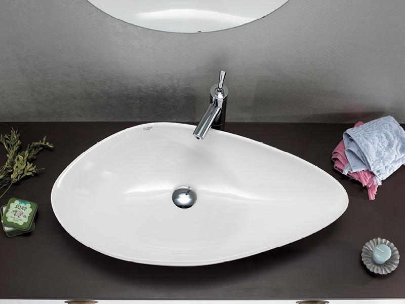 Turkuaz CeraStyle Olive White umivaonik (lavabo) 74x38x14,5 nadgradni 71300