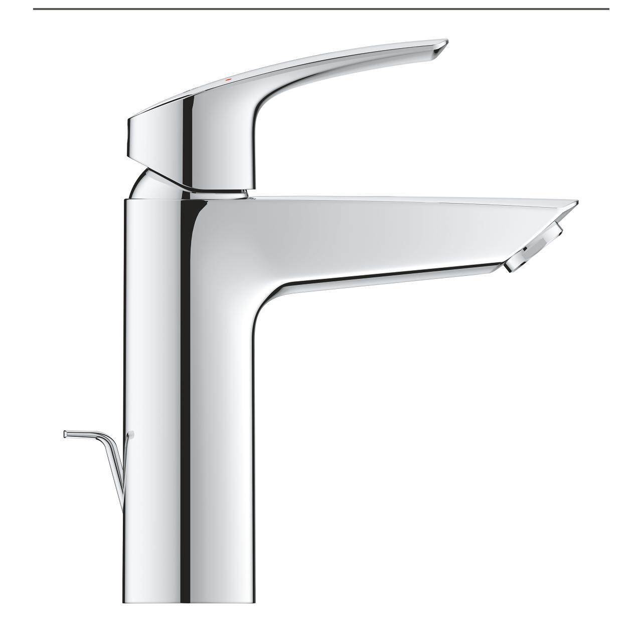 Grohe Eurosmart 120 Chrome baterija (slavina) za umivaonik sa odlivnim ventilom sifona 23322003