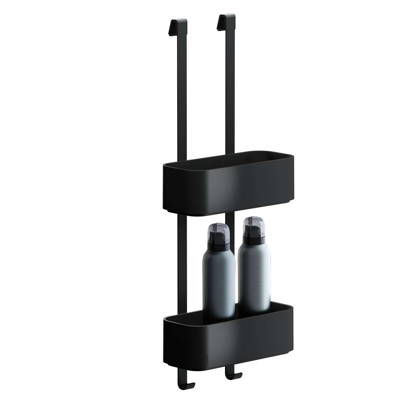 Geesa Frame Black polica za kabinu dupla 918902-06-06