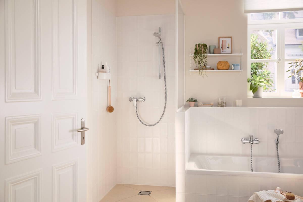 Hansgrohe Rebris S Chrome baterija (slavina) za ručni tuš sa izlivom 72440000