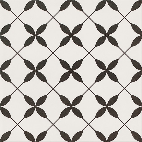 Cersanit Patchwork Clover Black Pattern OP867-002-1 29,8x29,8 8mm Satin pločica podno-zidna 1.330 58.520