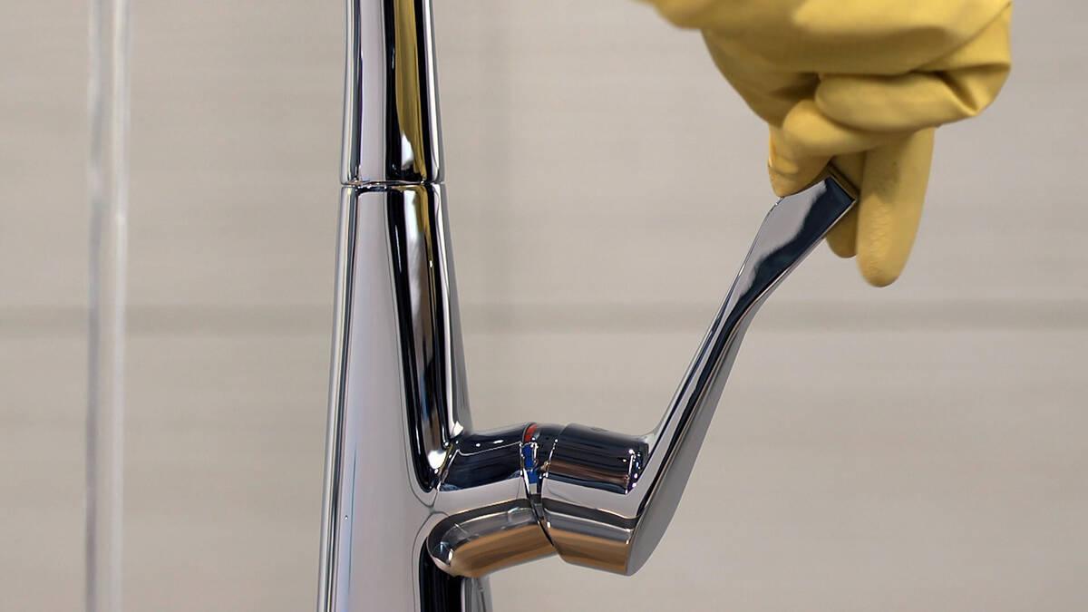 Hansgrohe Metris M71 320 Chrome baterija (slavina) za sudoperu 1 mlaz 14822000