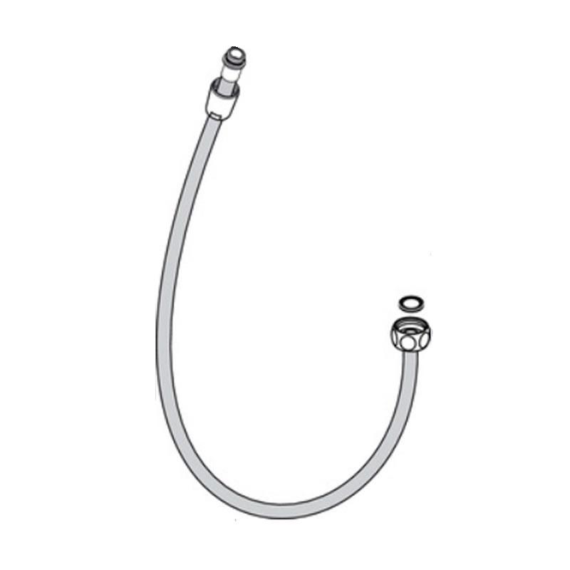 Hansgrohe S EcoSmart+ 28 Chrome higijenski tuš set: ručni tuš sa aktivatorom mlaza, 1250 crevo za tuš i držač za ručni tuš 29234000