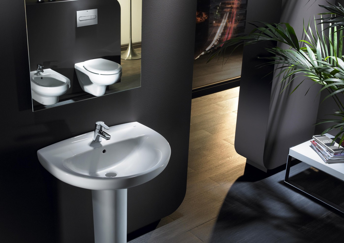 Roca Debba Victoria White stub za umivaonik 18x14x72 A335990000