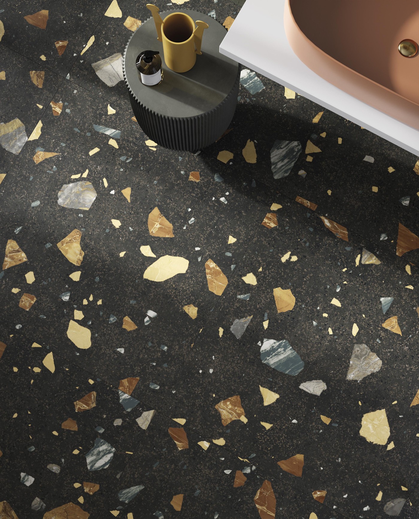 Pastorelli Colorful Dark Terrazzo P010487 120x120 8,5mm Natturalle/Matt Rett pločica-podno zidna 1.44 54.72