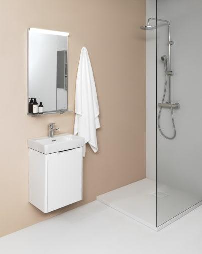 Laufen Pro S White umivaonik (lavabo) 55x38x17 podgradni pravougaoni sa prelivom 8.1196.3.000.109.1