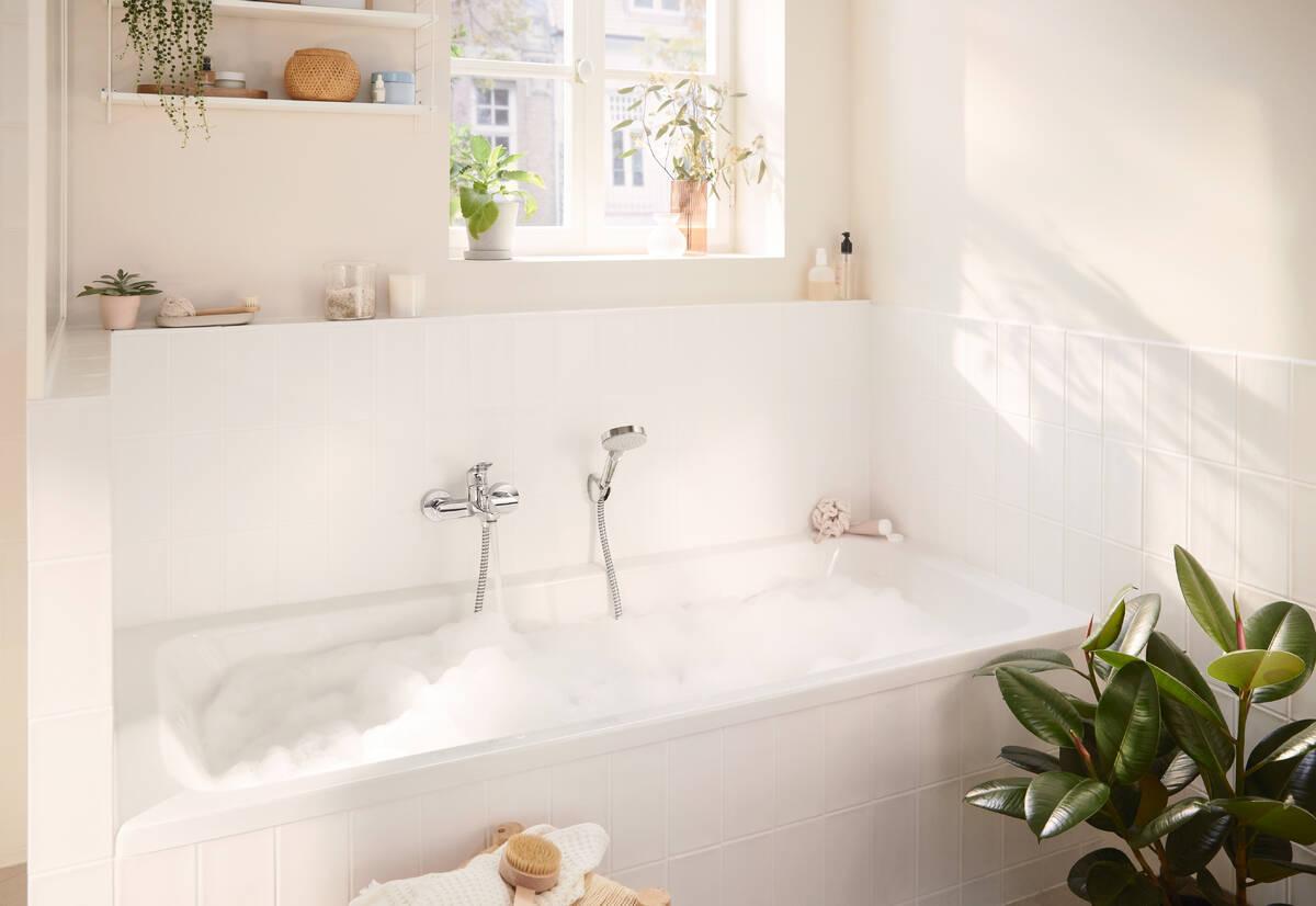 Hansgrohe Rebris S Chrome baterija (slavina) za ručni tuš sa izlivom 72440000