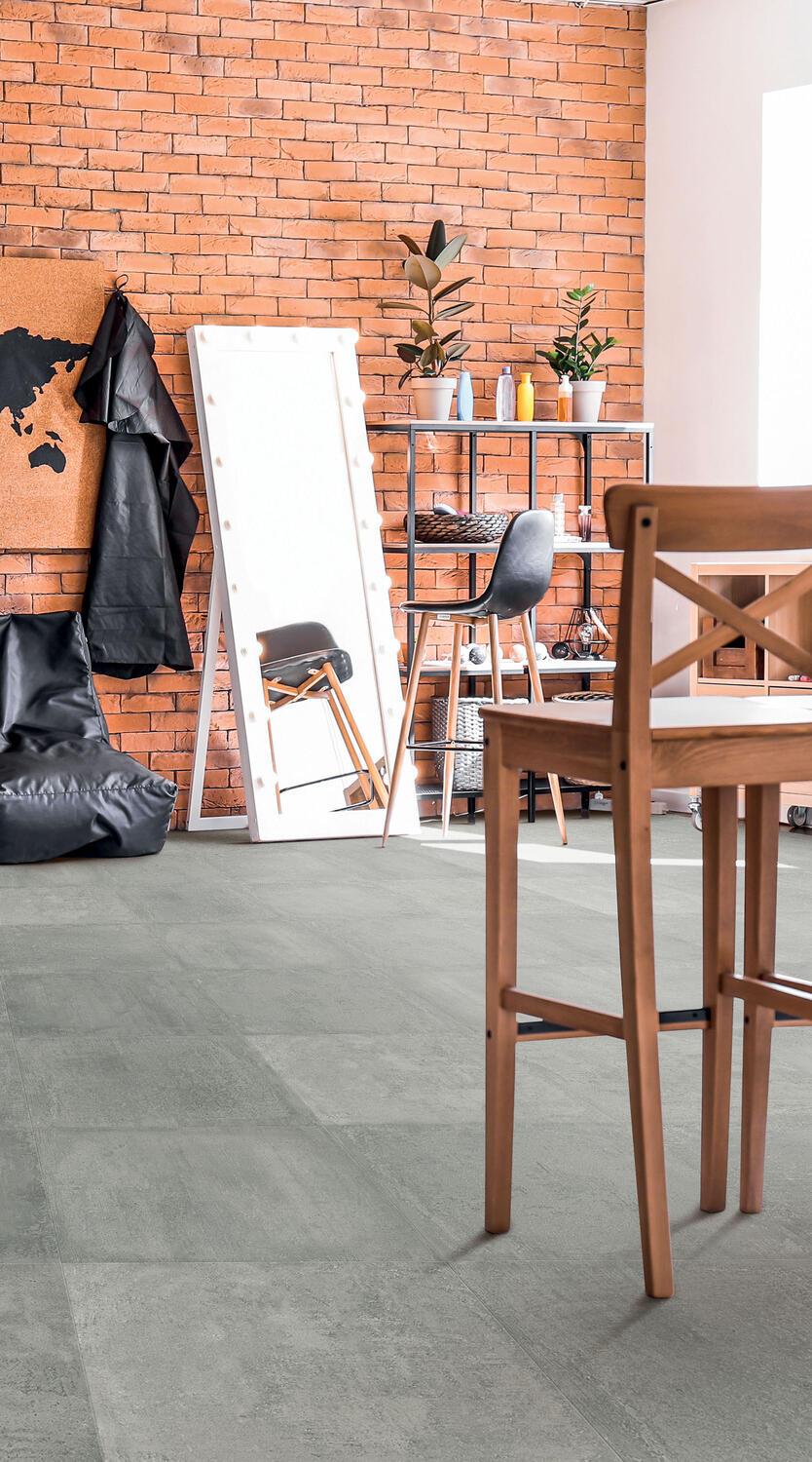 Tarkett ModularT 7 Tile Glue-Down Cubo Greige 257022066 48,5x48,5 2,5mm LVT obloga koja se lepi sa duboko oborenim ivicama 4.234 254.040