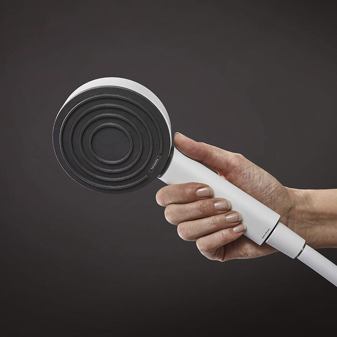 Hansgrohe Pulsify S  105 Matt White ručni tuš sa 1 vrstom mlaza 24120700