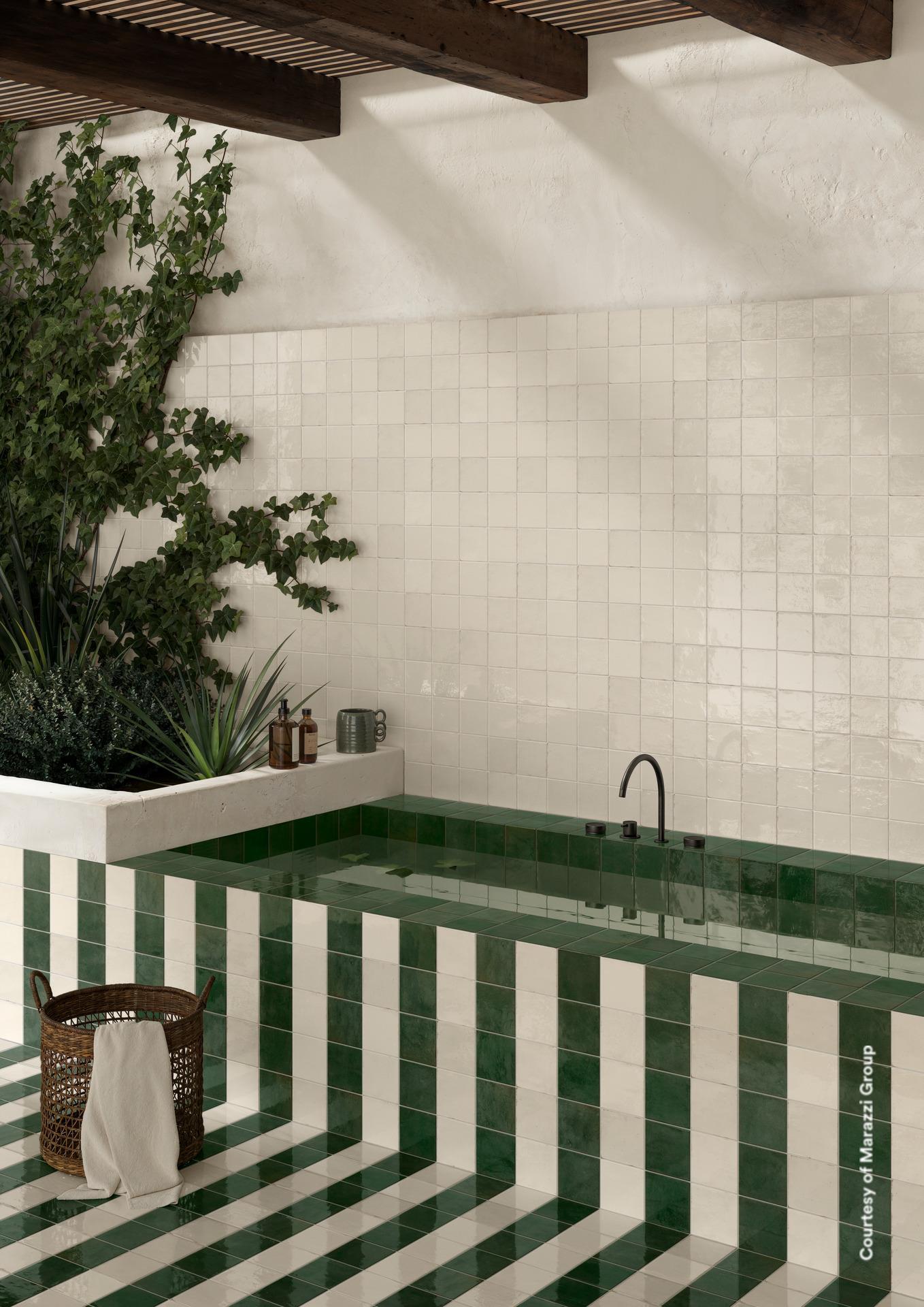 Marazzi Lume White Struttura 3D Swing MP97 6x24 14mm Lux pločica zidna sjajna talasasta 0.720 43.200