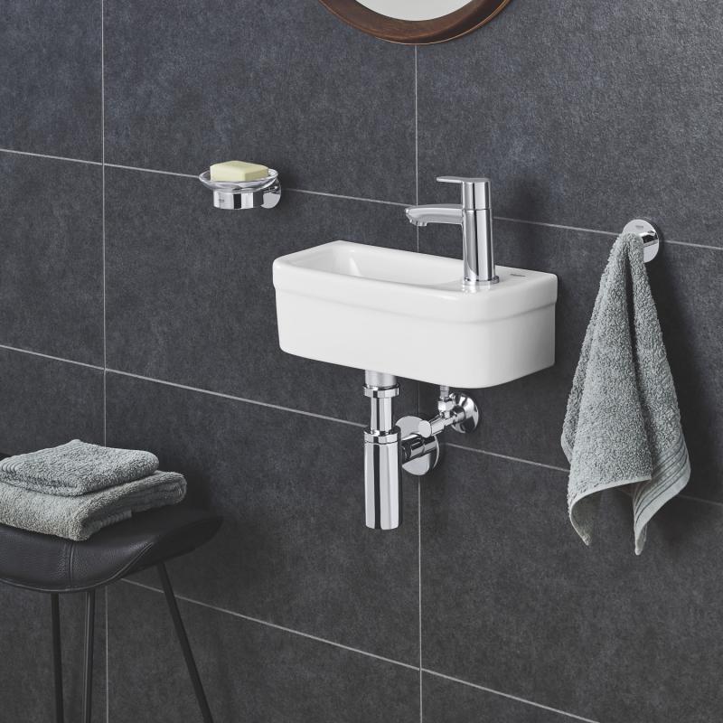 Grohe Euro Ceramic Alpine White umivaonik (lavabo) 37x18x12 konzolni sa rupom za bateriju desno 39327000