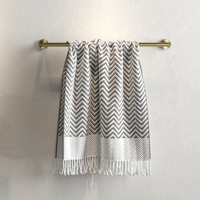 Geesa Nemox 450 Brushed Gold držač peškira 916507-07-45