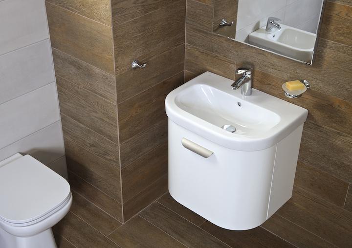 Jika Deep White umivaonik (lavabo) 60x45x19 konzolni sa rupom za bateriju i sa prelivom 8.1261.3.000.104.1