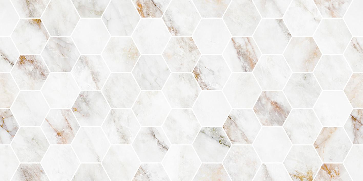 Keramika Kanjiža Marvel Hexagon 30x60 8,8mm pločica zidna 1.080 51.840