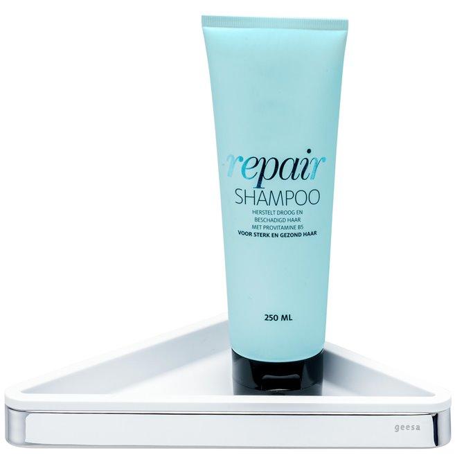 Geesa Frame White/Chrome ugaona polica 918803-02