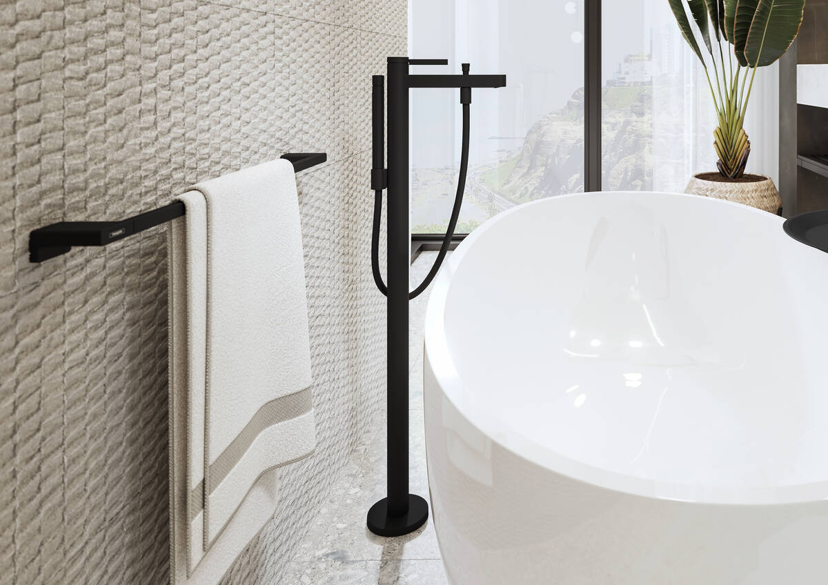 Hansgrohe AddStoris Q Matt Black držač peškira 41747670