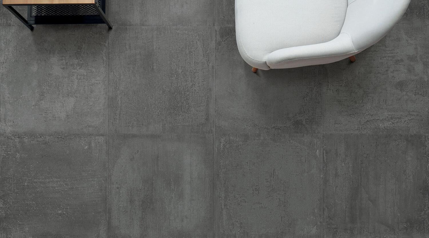 Tarkett ModularT 7 Tile Glue-Down Cubo Dark Grey 257022068 48,5x48,5 2,5mm LVT obloga koja se lepi sa duboko oborenim ivicama 4.234 254.040