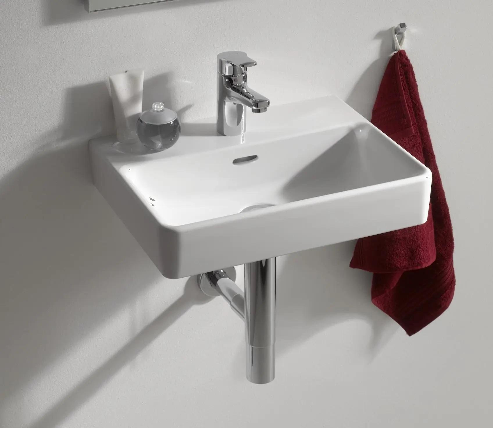 Laufen Pro S White umivaonik (lavabo) 60x38x17,5 konzolni sa rupom za bateriju i prelivom 8.1295.3.000.104.1