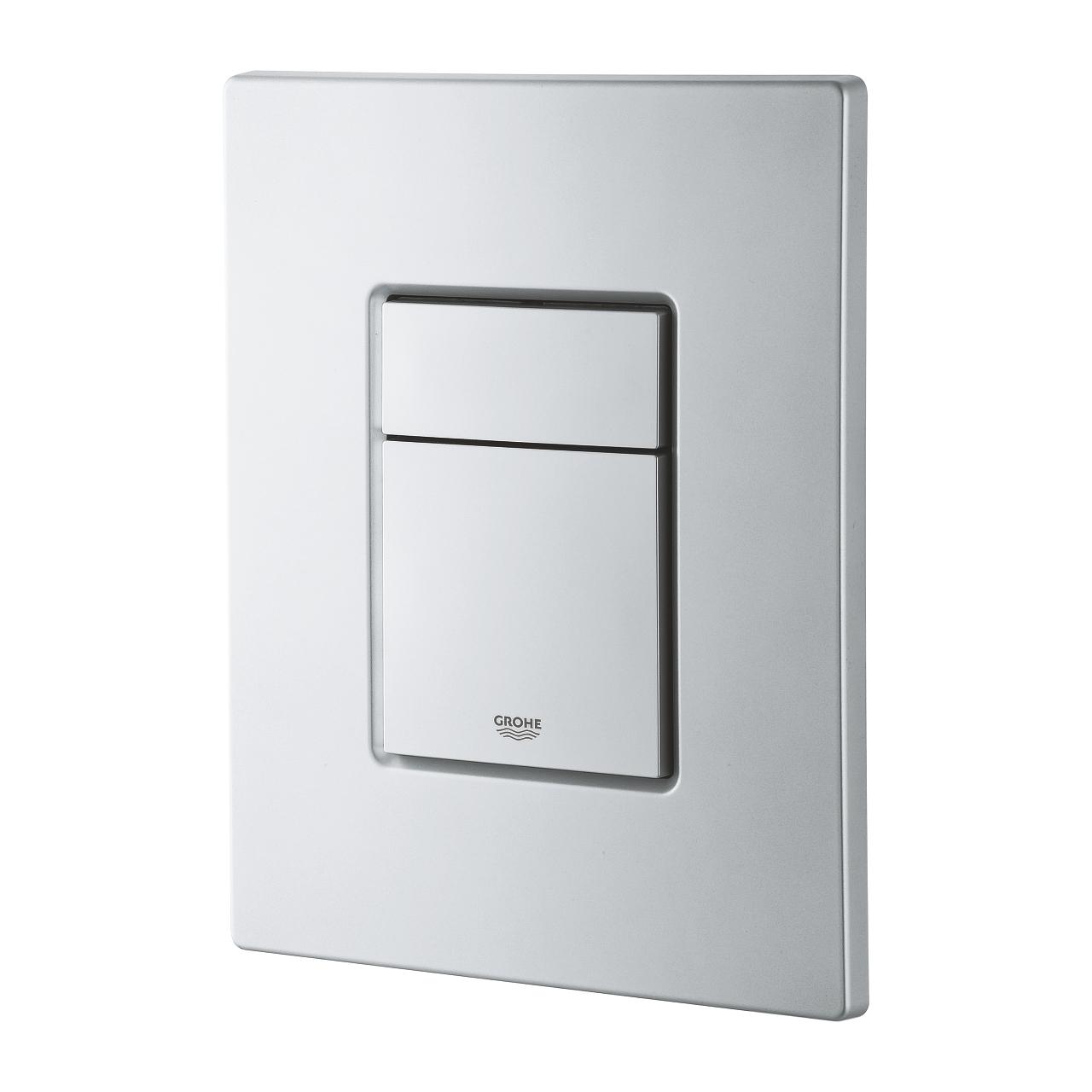 Grohe Skate Cosmopolitan Titanium aktivacioni taster za ugradne vodokotliće dvokoličinski četvrtasti 38732BR0