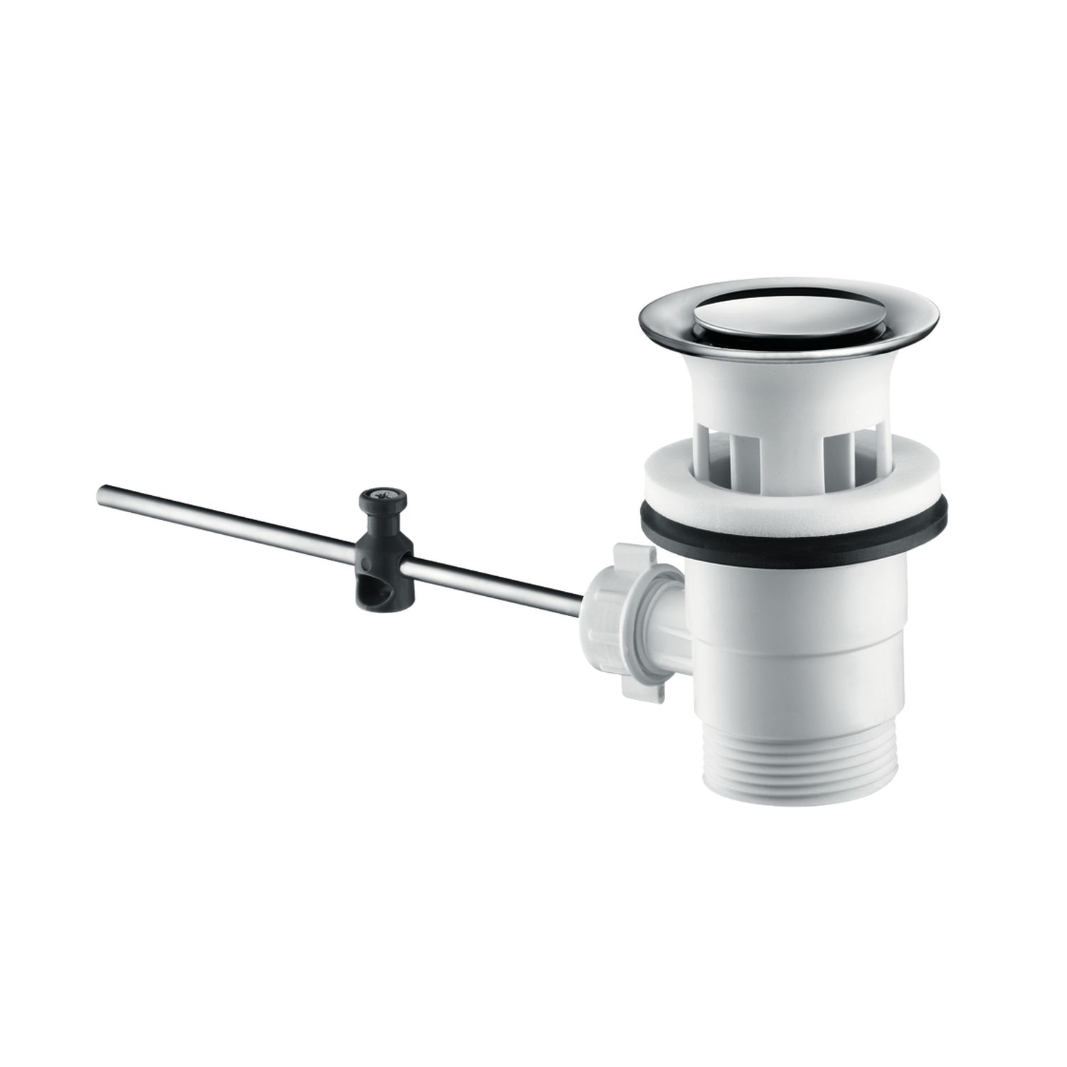  Hansgrohe Logis 100 Chrome baterija (slavina) za umivaonik sa odlivnim ventilom sifona pop-up 71100000