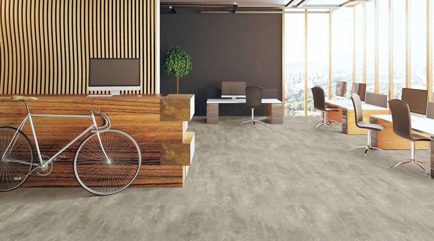 Tarkett ModularT LL8 Tile Loose-Lay Beton Cold Brown 257040003 66,5x66,5 4,5mm LVT obloga samoležeća 2.653 159.180