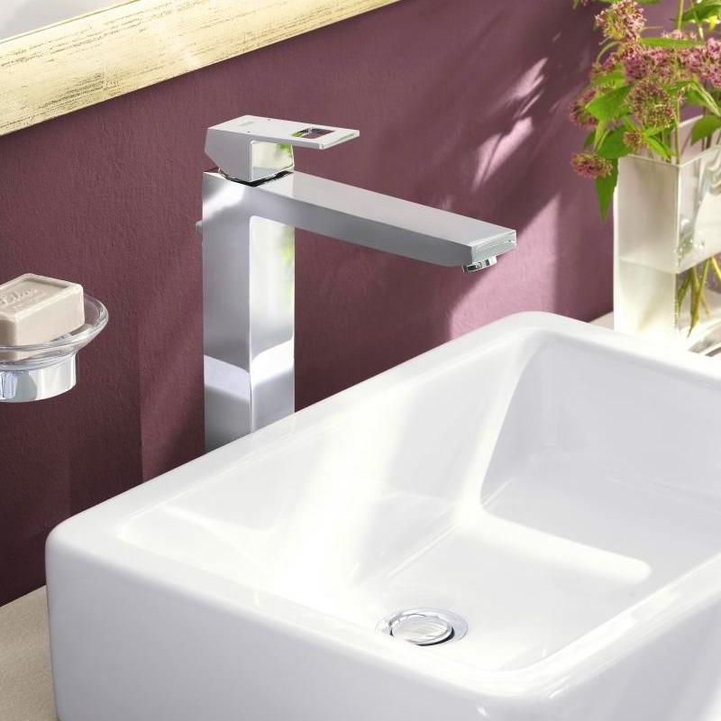 Grohe Eurocube 250 Chrome jednoručna baterija (slavina) za umivaonik 23406000