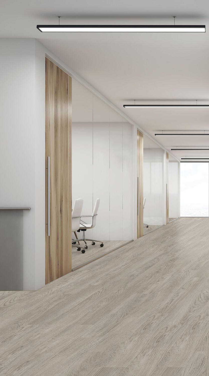 Tarkett ModularT 7 Plank Glue-Down Oak Modern Light Grey 257021047 16x100 2,5mm LVT obloga koja se lepi sa duboko oborenim ivicama 4.320 259.200