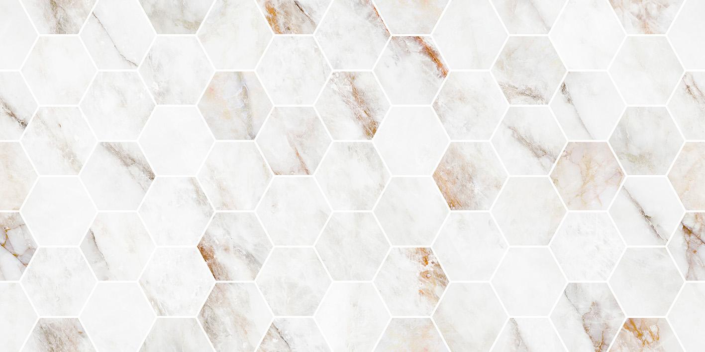 Keramika Kanjiža Marvel Hexagon 30x60 8,8mm pločica zidna 1.080 51.840