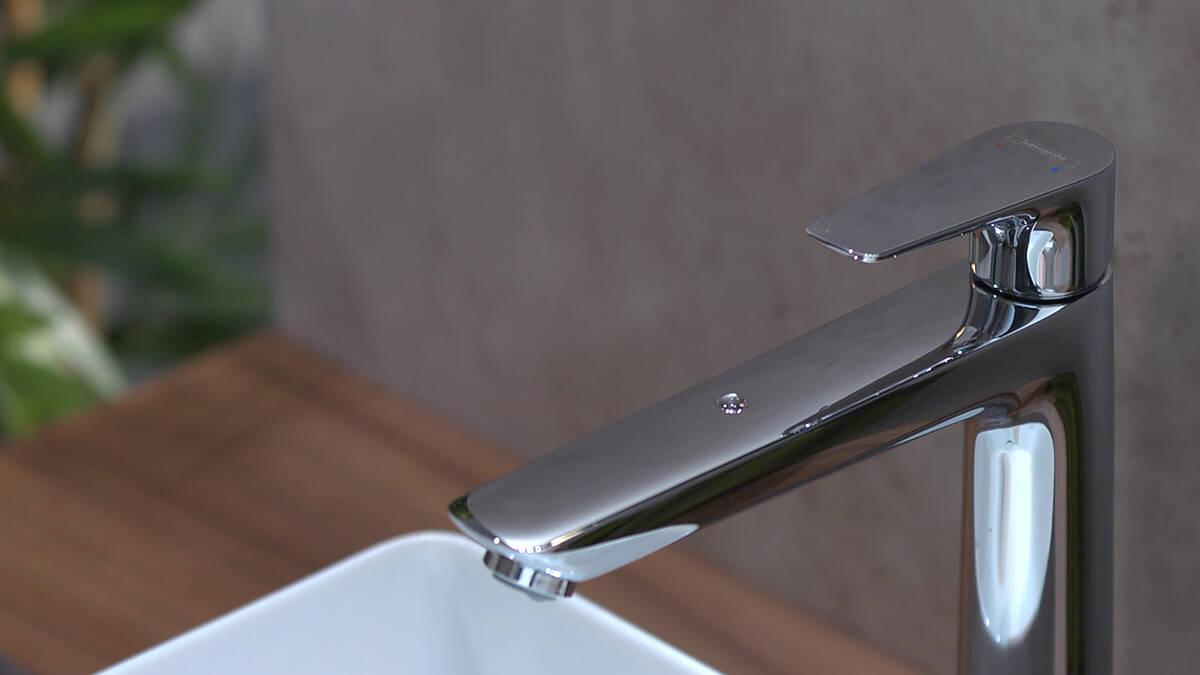 Hansgrohe Talis E 240 Brushed Bronze baterija (slavina) za umivaonik sa odlivnim ventilom sifona pop-up 71716140