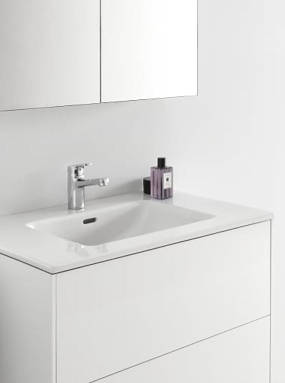 Laufen Pro S White umivaonik (lavabo) 49x36x17 pravougaoni podgradni sa prelivom 8.1196.0.000.109.1