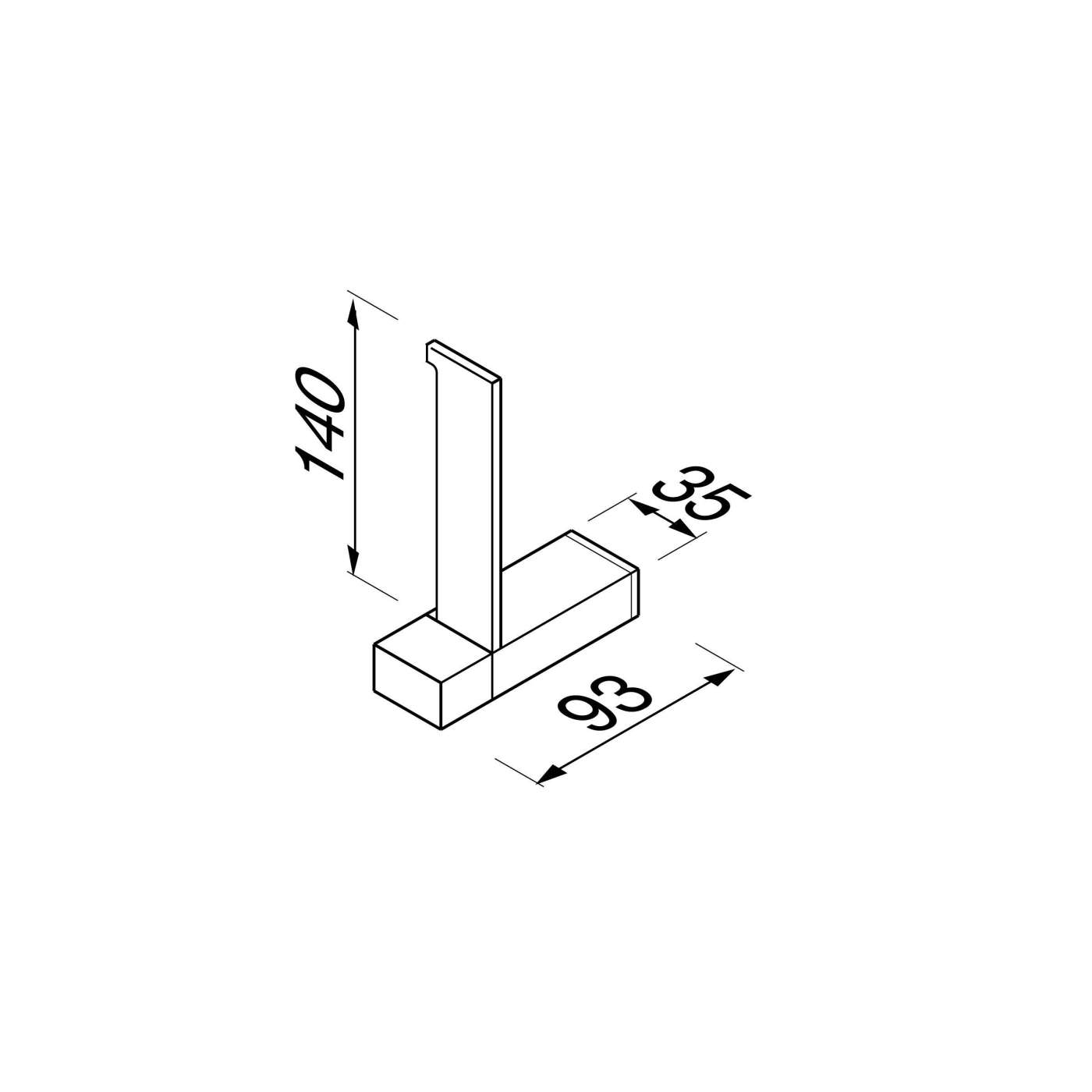 Geesa Modern Art Chrome rezervni držač toalet papira 913512-02