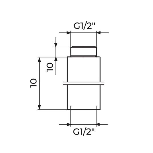 Rosan Chrome produžetak 1/2