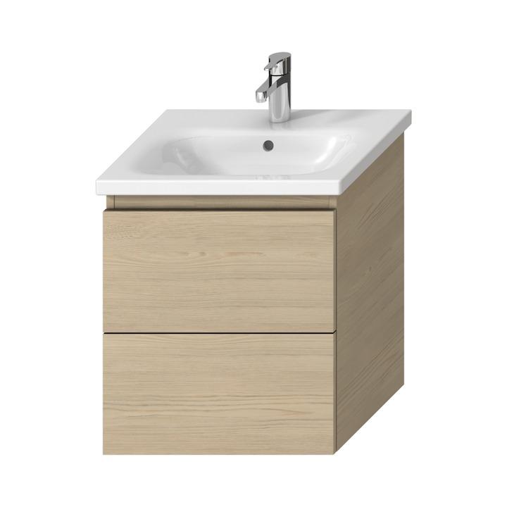 Jika Mio N White umivaonik (lavabo) 55x45x0,35 konzolni sa rupom za bateriju i prelivom 8.1271.2.000.104.1 