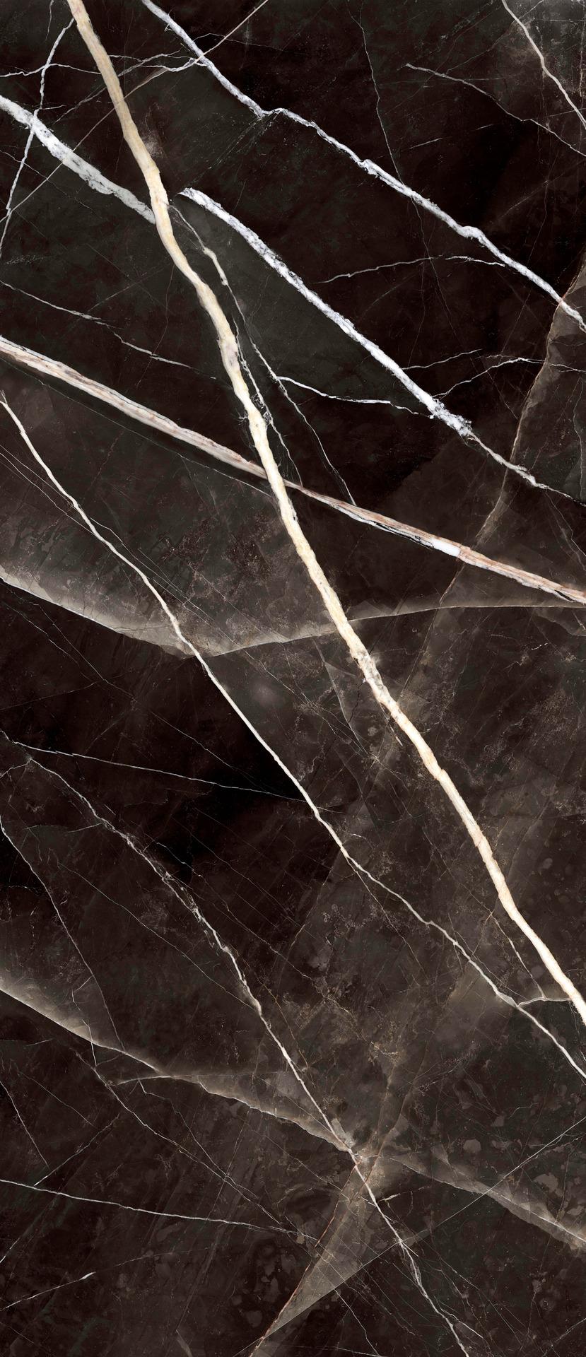 Marazzi Marble Calacatta Black MENX 120x278 6mm Grande Lux Rett pločica podno-zidna polirana 3.340 60.050