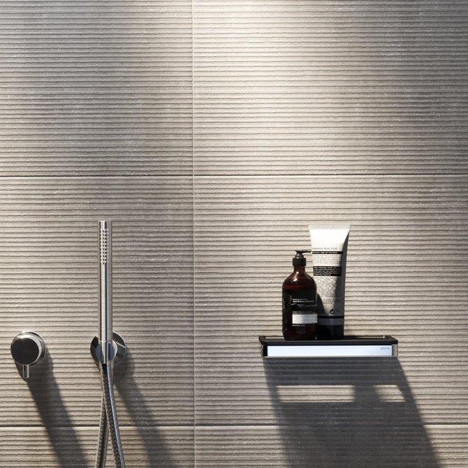 Geesa Frame 210 Black/Chrome polica 918804-02-06