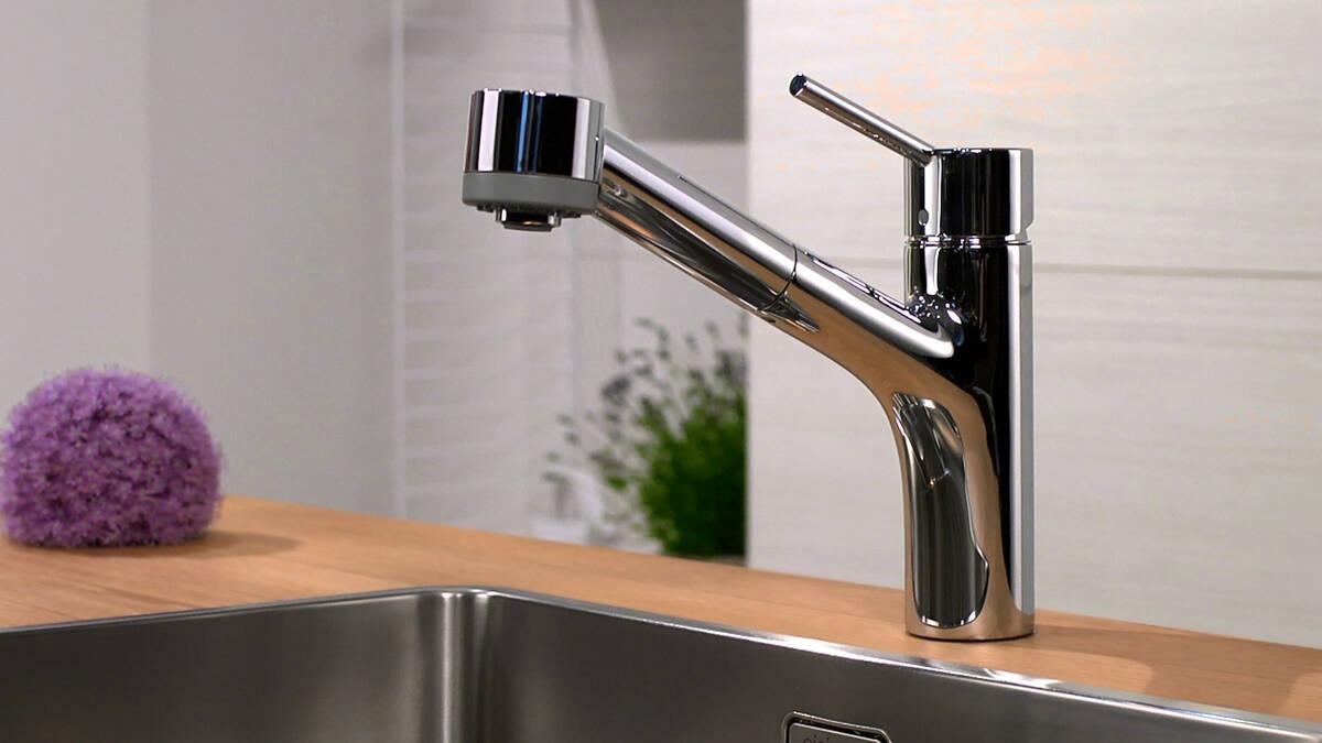 Hansgrohe Talis M52 170 Chrome baterija (slavina) za sudoperu sa izvlačećim tušem 2 mlaza 32841000