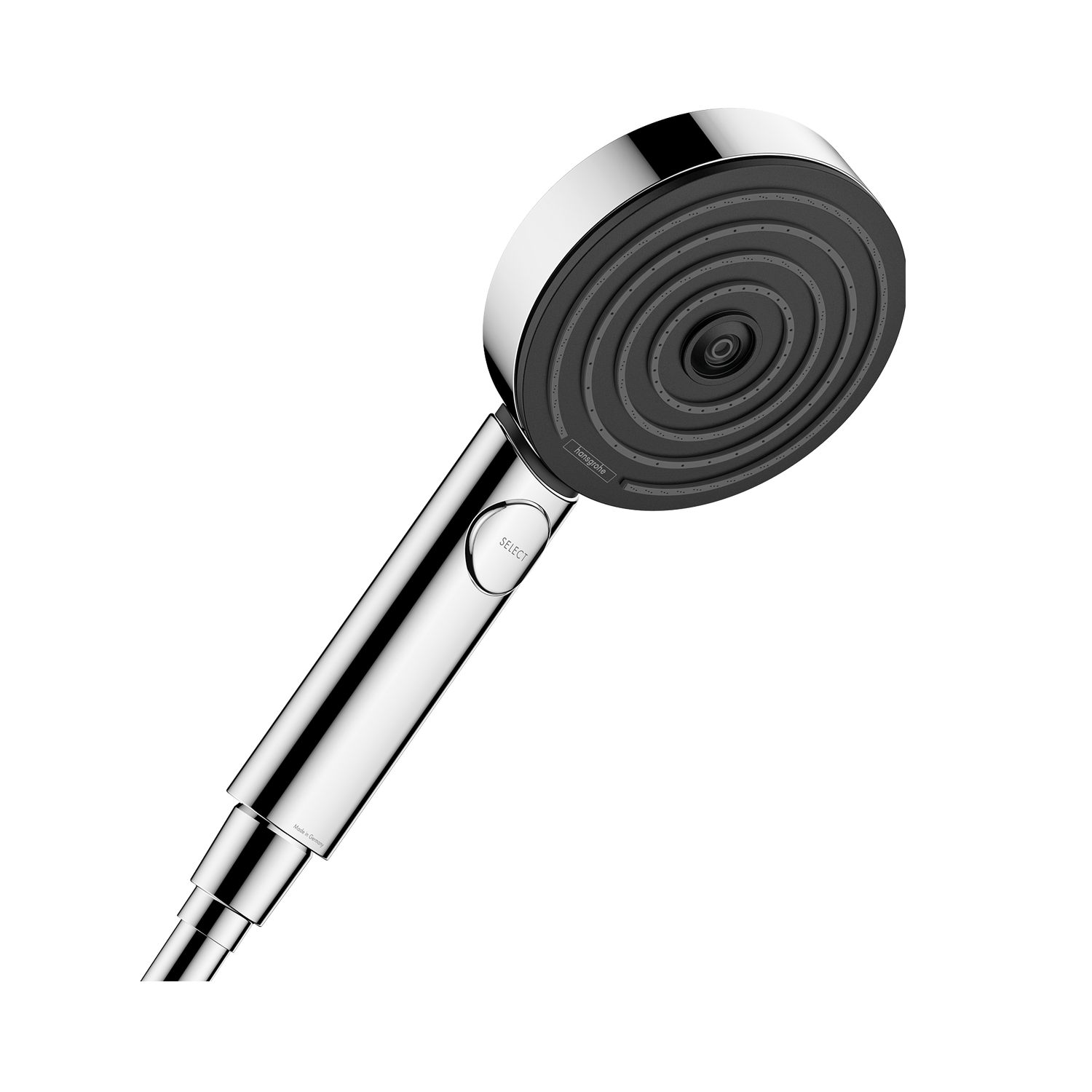 Hansgrohe Pulsify Select S Relaxation 105  Chrome ručni tuš sa 3 vrste mlaza sa usponskom šipkom, kliznim držačem i crevom 24160000