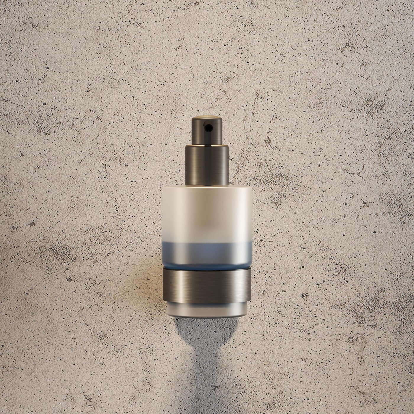 Geesa Nemox Brushed Metal Black dozer tečnog sapuna 916516-09